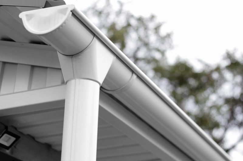Close-up of Seamless Gutter Joints
